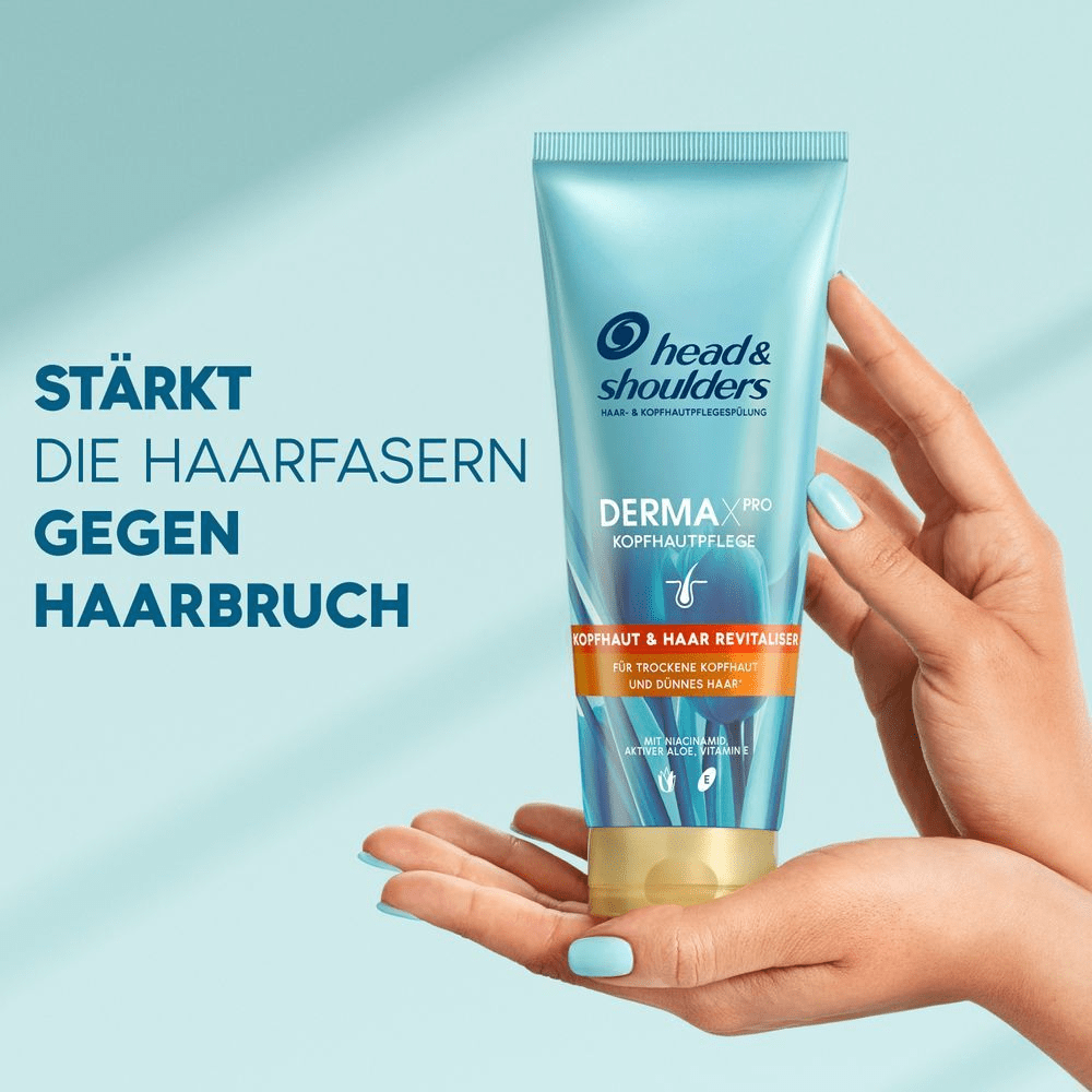 Bild: head & shoulders DERMAXPRO Revitaliser Pflegespülung 