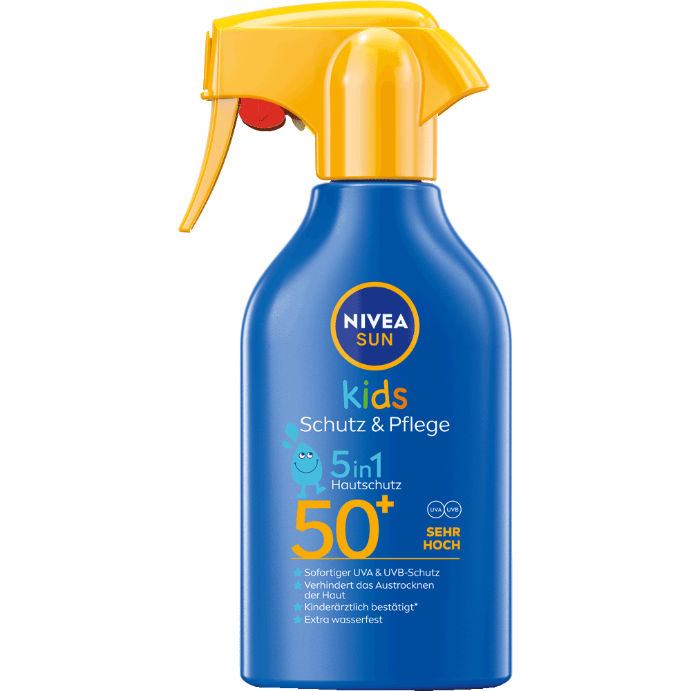 Bild: NIVEA Sun Protect & Moisture Sonnencreme LSF 50+ 