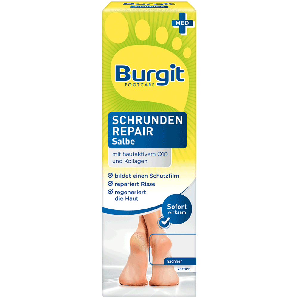 Bild: Burgit Footcare Schrunden Intensivcreme 