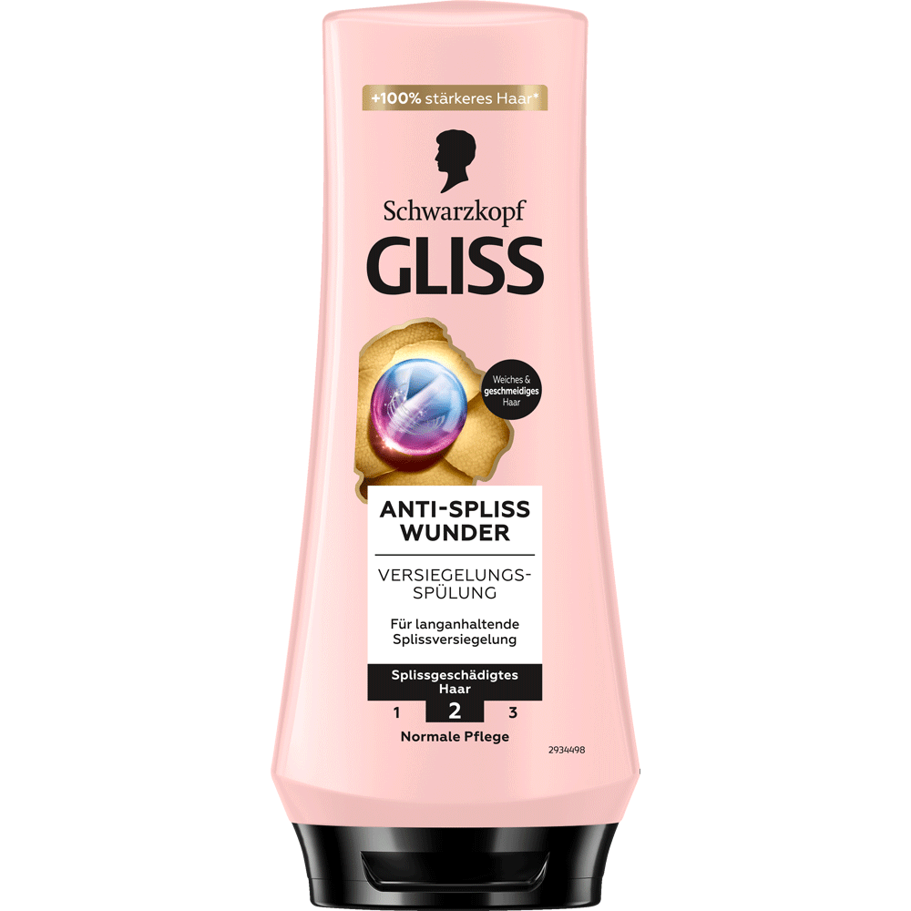 Bild: Schwarzkopf GLISS Anti Spliss Wunder Spülung 