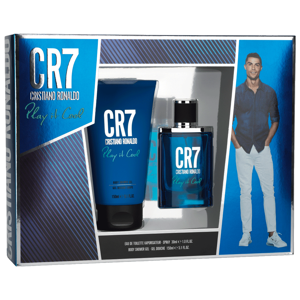 Bild: Cristiano Ronaldo CR7 Play It Cool Geschenkset Eau de Toilette 30 ml + Duschgel 150 ml 