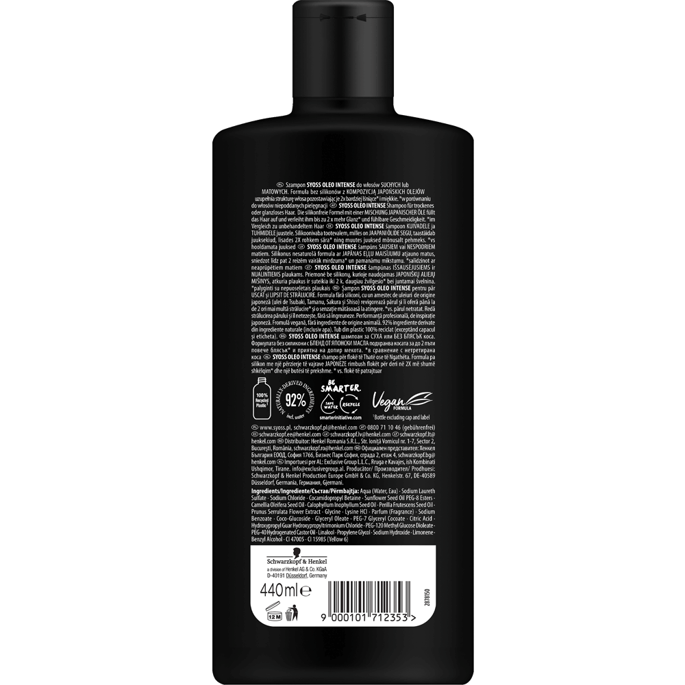 Bild: syoss Oleo Intense Shampoo 