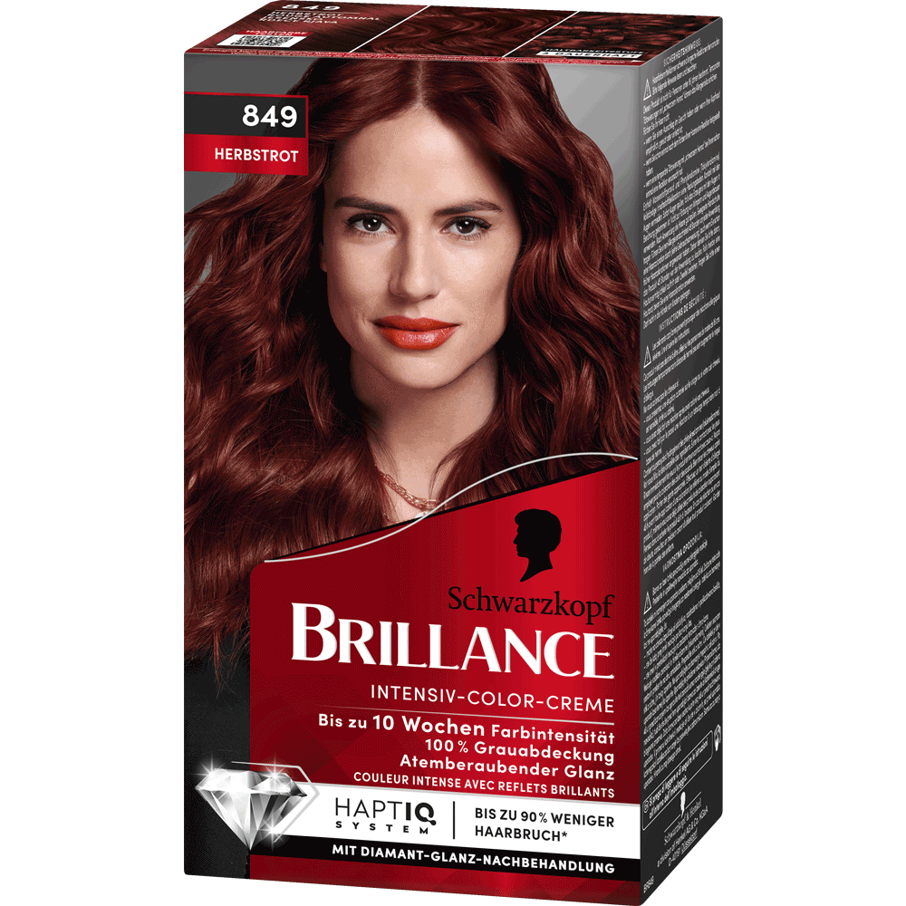 Bild: Schwarzkopf BRILLANCE Intensiv-Color-Creme herbstrot