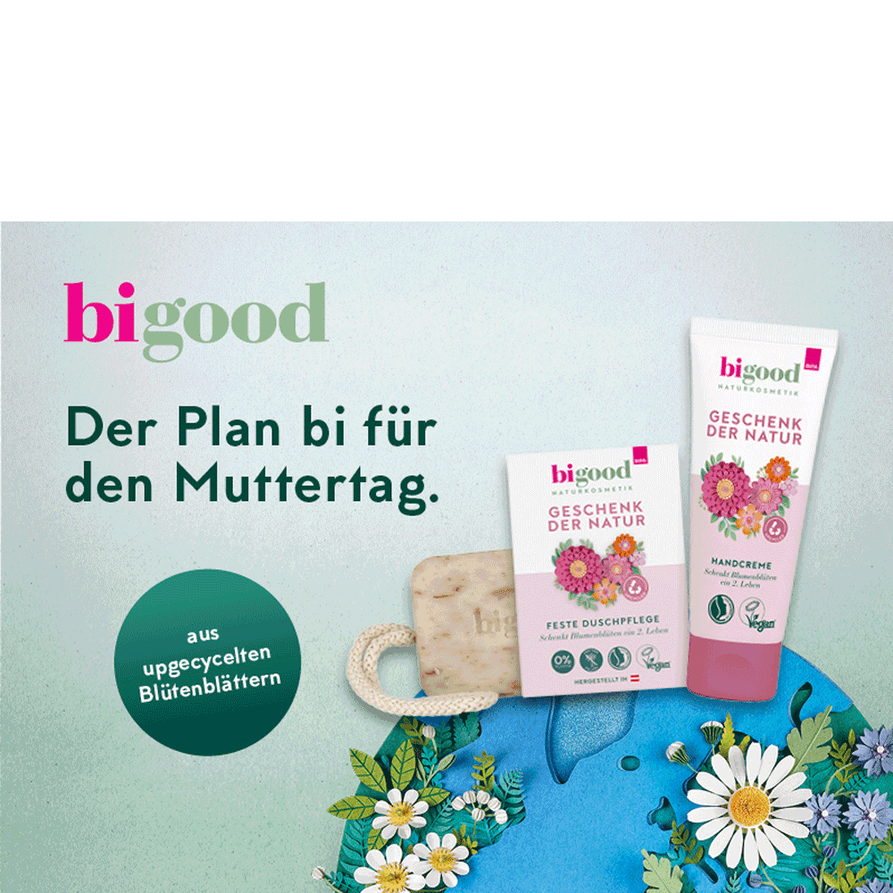 Bild: bi good Upcycling Feste Dusche Geschenk der Natur Limited Edition 