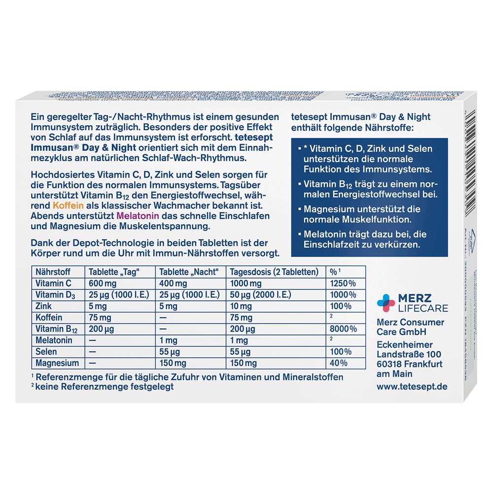 Bild: tetesept: Day & Night Immun Komplex 