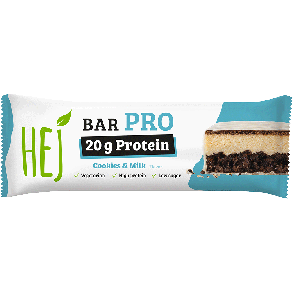 Bild: HEJ Pro Protein Riegel Cookies and Milk 