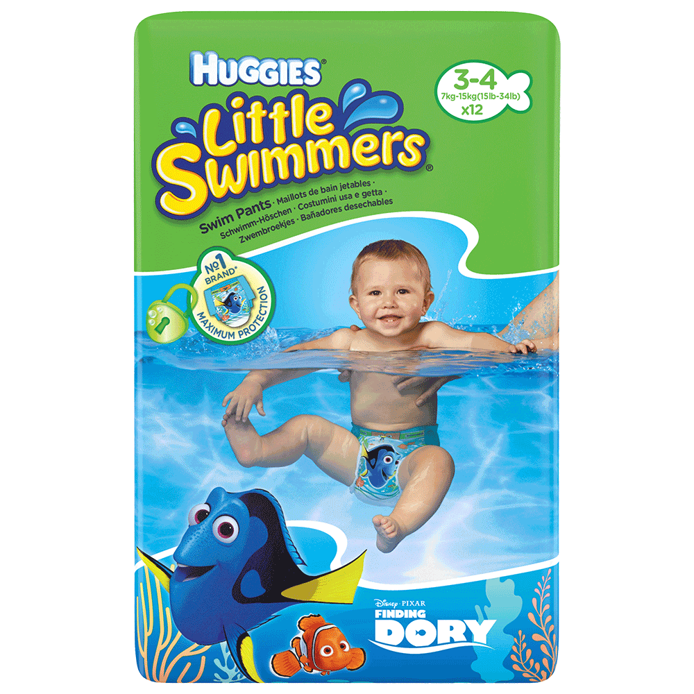 Bild: Huggies Schwimmwindeln Gr. 3-4 