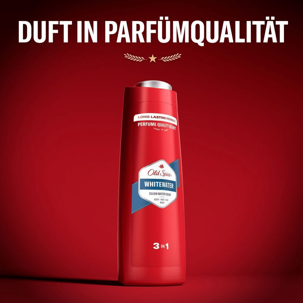 Bild: Old Spice Whitewater Duschgel & Shampoo 