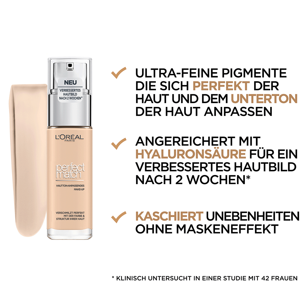 Bild: L'ORÉAL PARIS Perfect Match Make-up linen