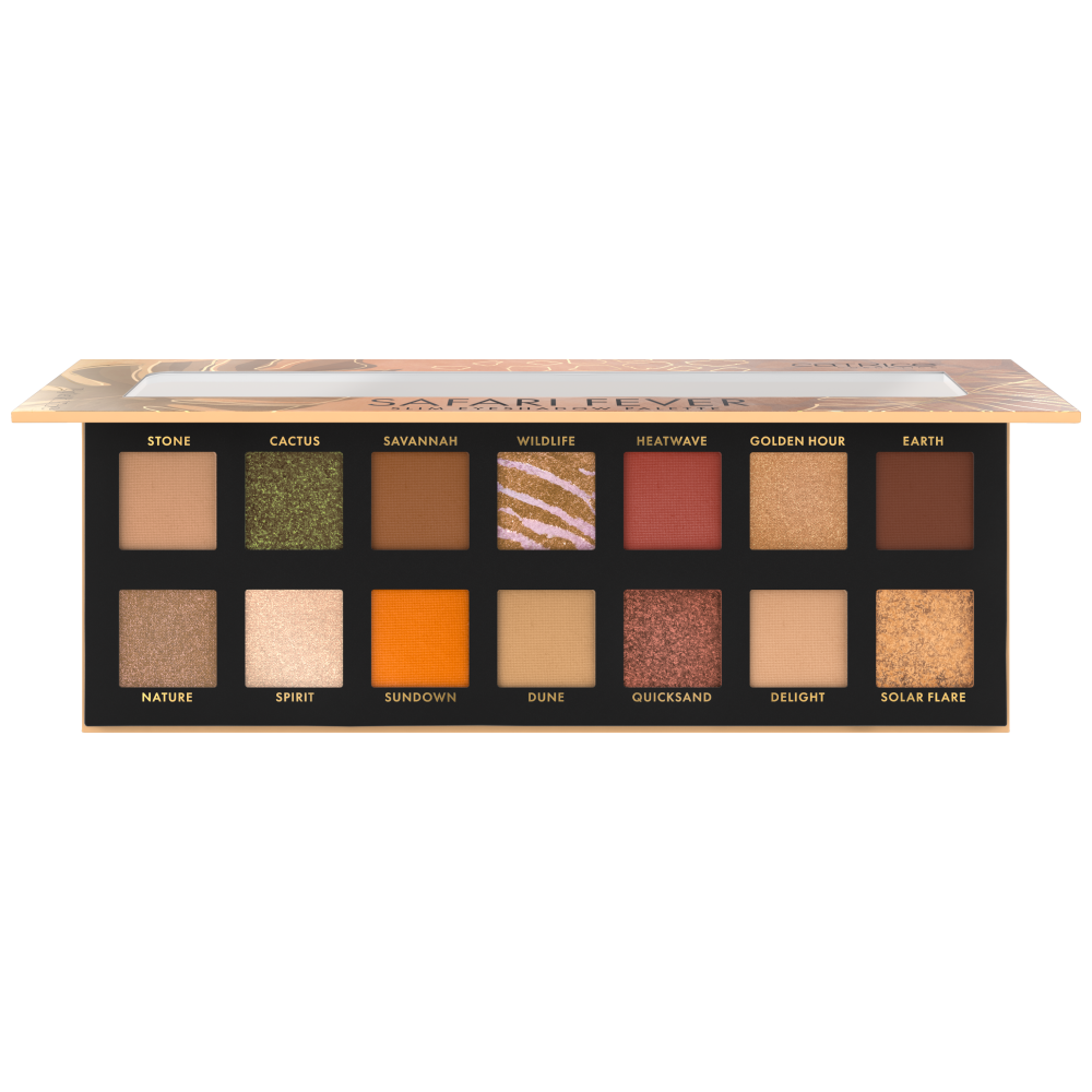 Bild: Catrice Safari Fever Slim Lidschatten Palette Wild Life