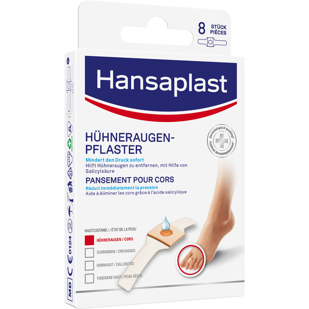 Bild: Hansaplast Hühneraugenpflaster 