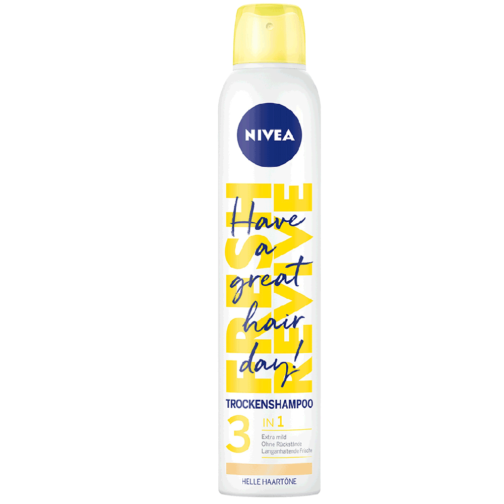 Bild: NIVEA Fresh Revive Trockenshampoo Helle Haartöne 