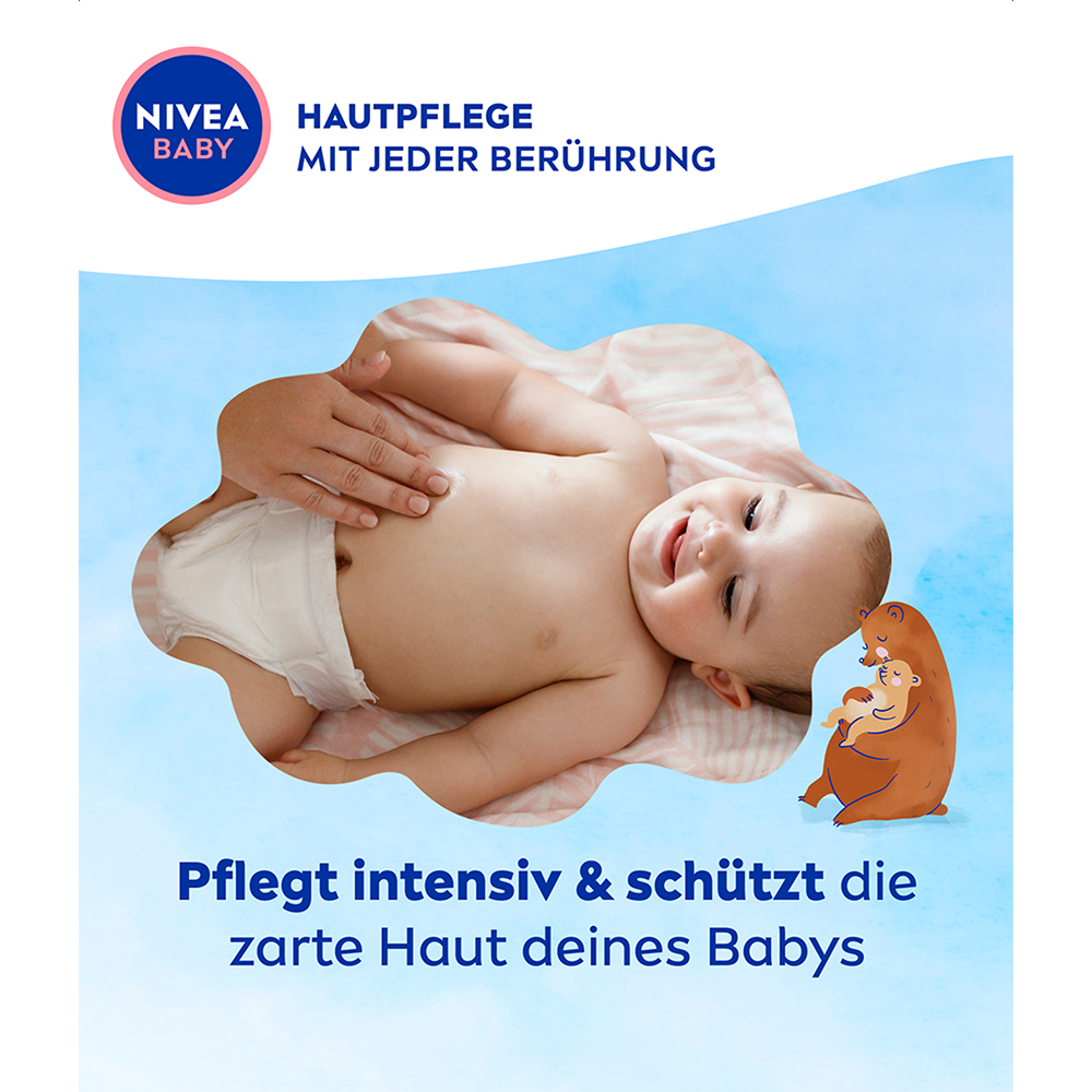 Bild: NIVEA Baby Pflege und Massage Öl 