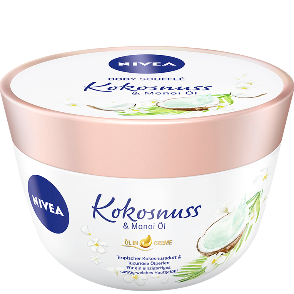 Bild: NIVEA Body Soufflé Kokosnuss & Monoi Öl 