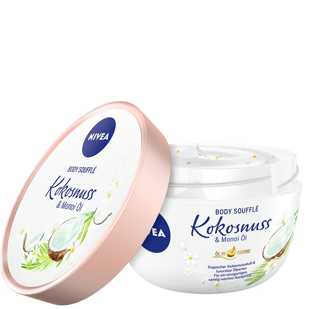 Bild: NIVEA Body Soufflé Kokosnuss & Monoi Öl 