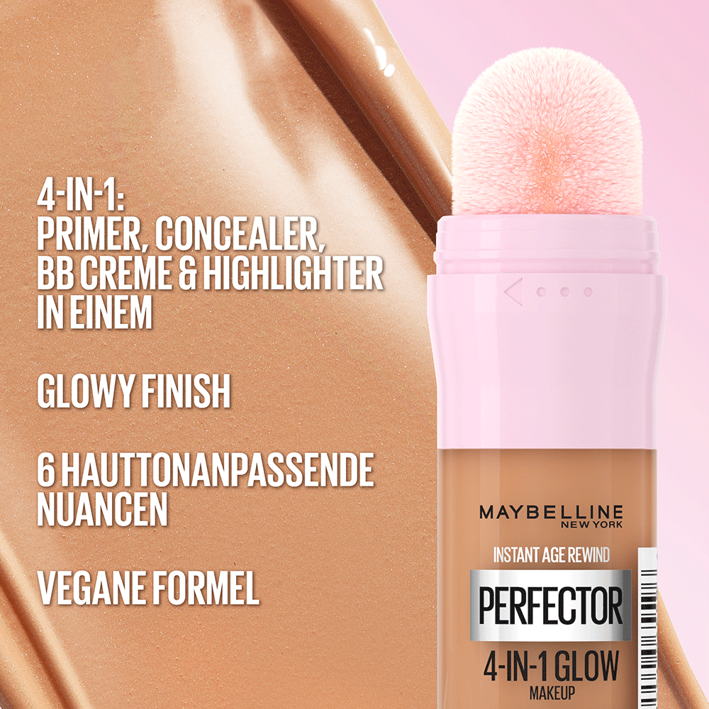 Bild: MAYBELLINE Instant Perfector Glow 4-in-1 Make-Up Medium Beige