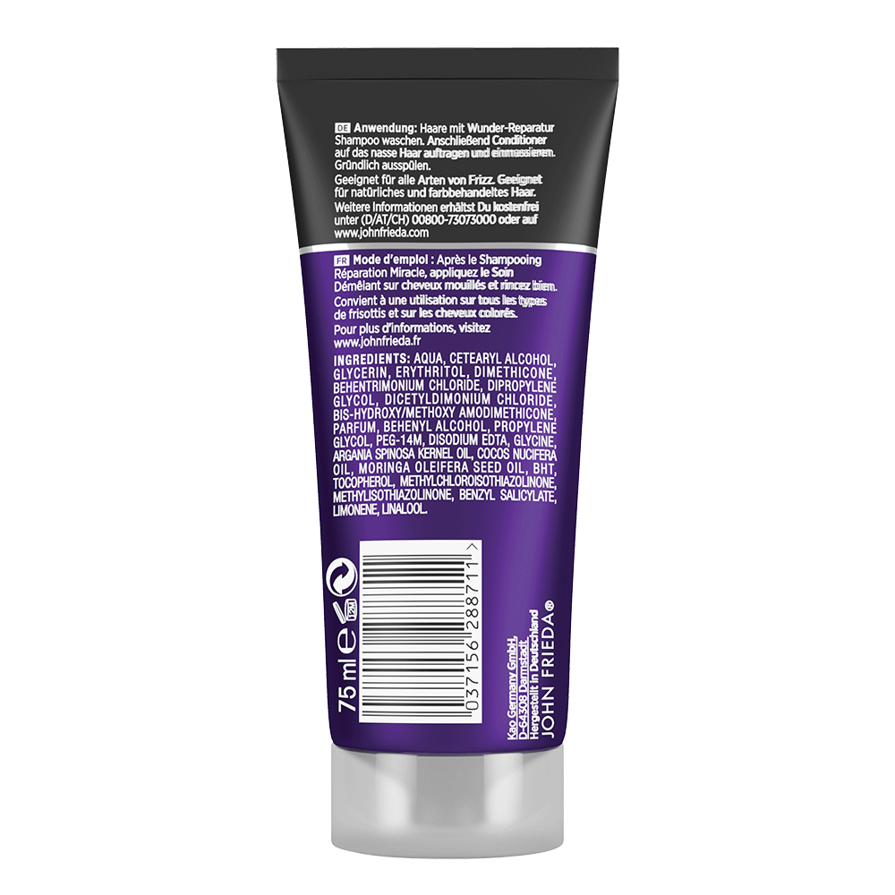 Bild: JOHN FRIEDA FRIZZ EASE Wunder-Reparatur Spülung 