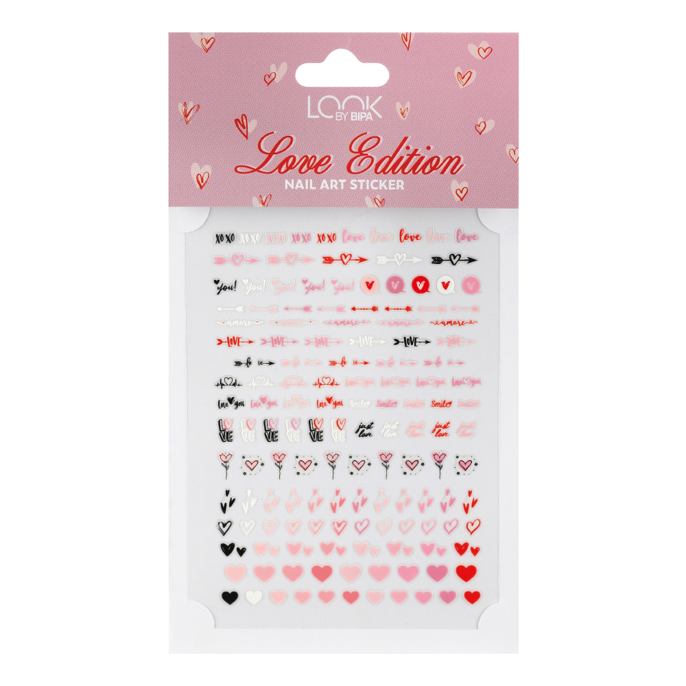 Bild: LOOK BY BIPA Love Edition Nail Sticker 