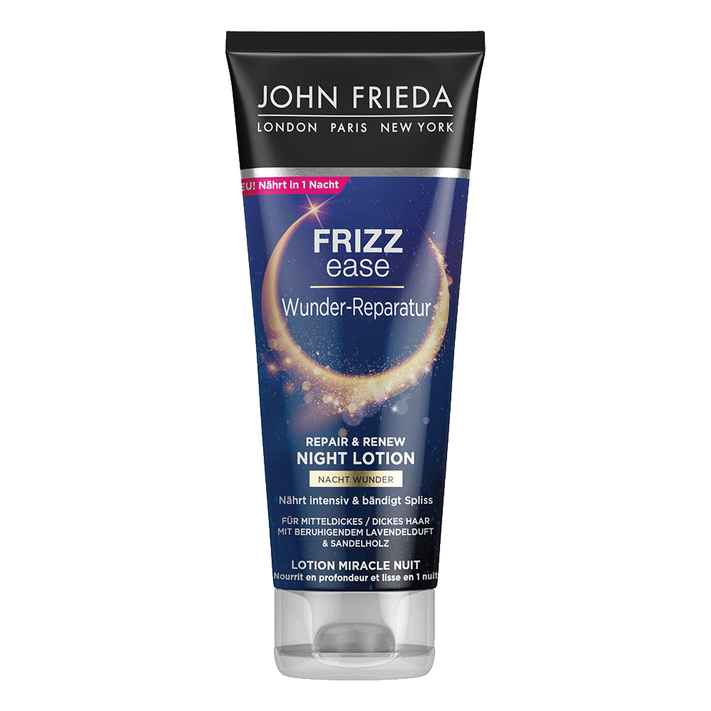 Bild: JOHN FRIEDA FRIZZ EASE Wunder Reparatur Repair & Renew Night Lotion 