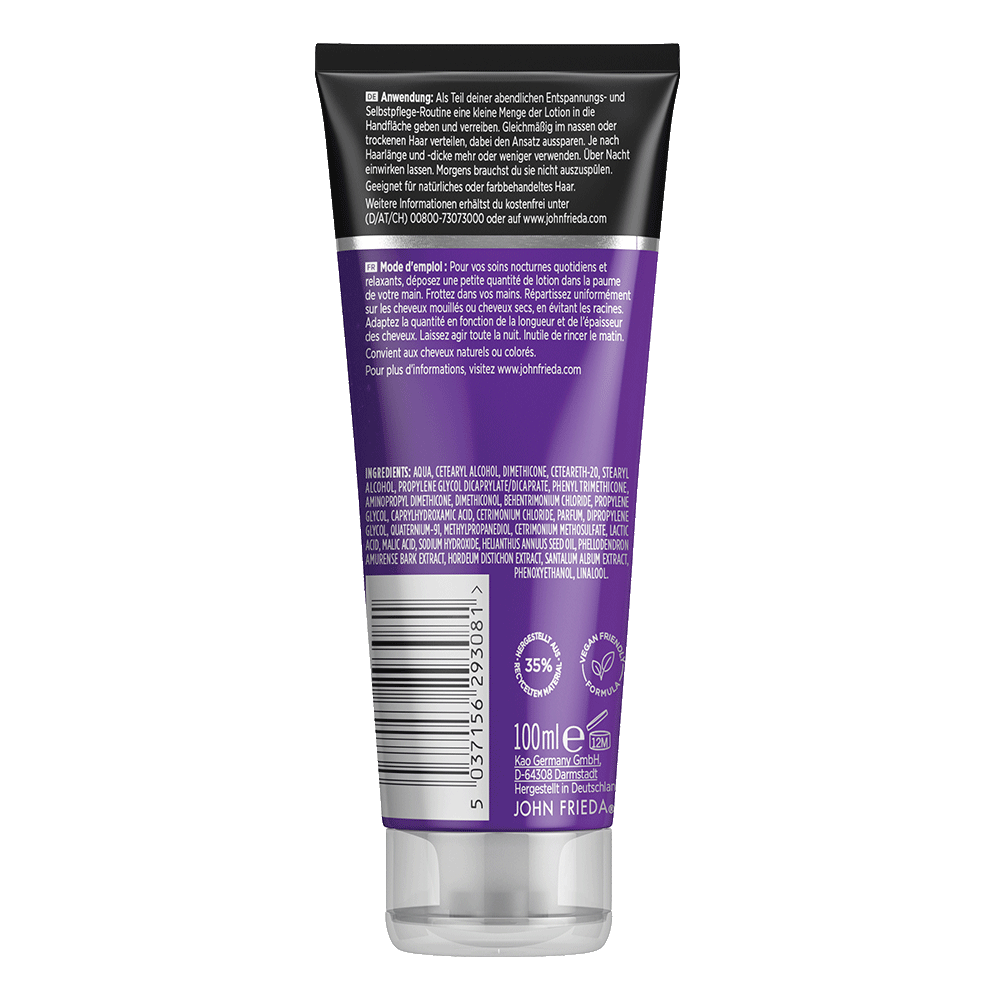 Bild: JOHN FRIEDA FRIZZ EASE Wunder Reparatur Repair & Renew Night Lotion 