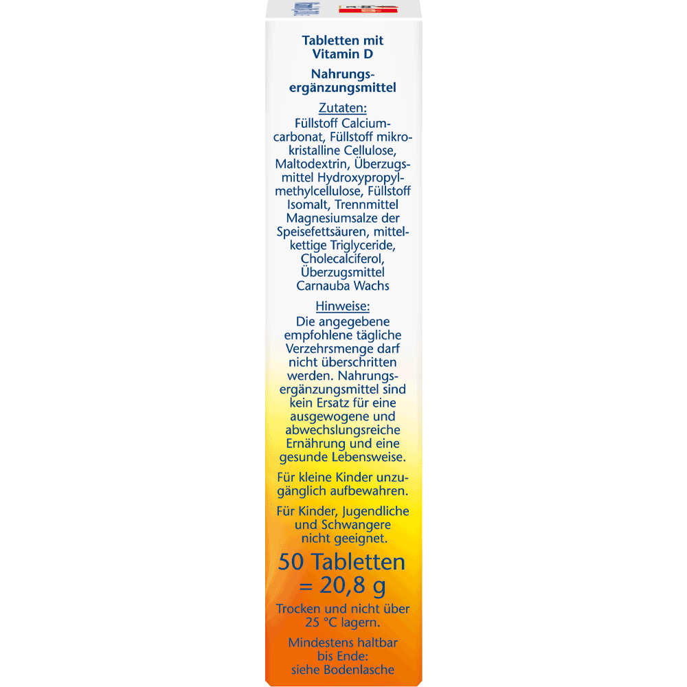 Bild: DOPPELHERZ Vitamin D3 2.000 