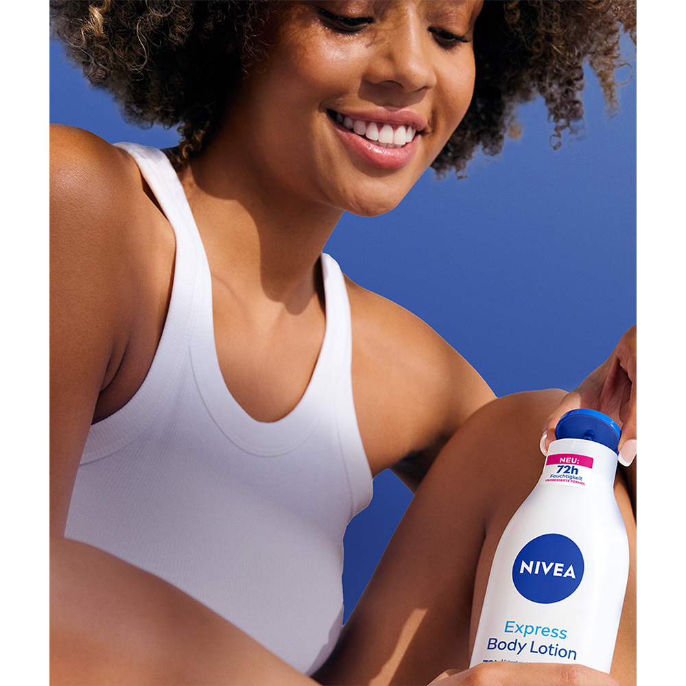 Bild: NIVEA Express Body Lotion 