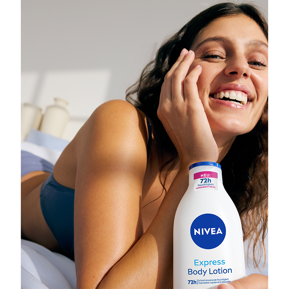 Bild: NIVEA Express Body Lotion 