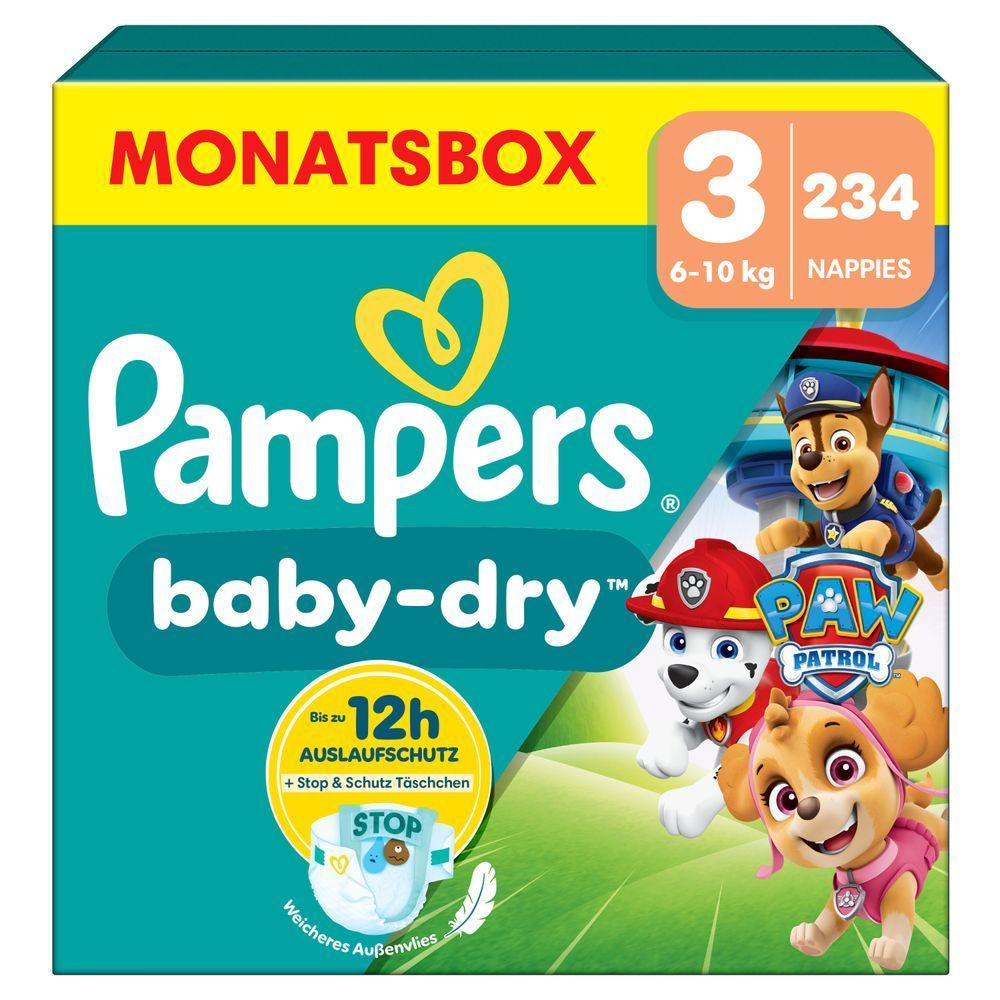 Bild: Pampers Baby-Dry Paw Patrol Edition Größe 3 