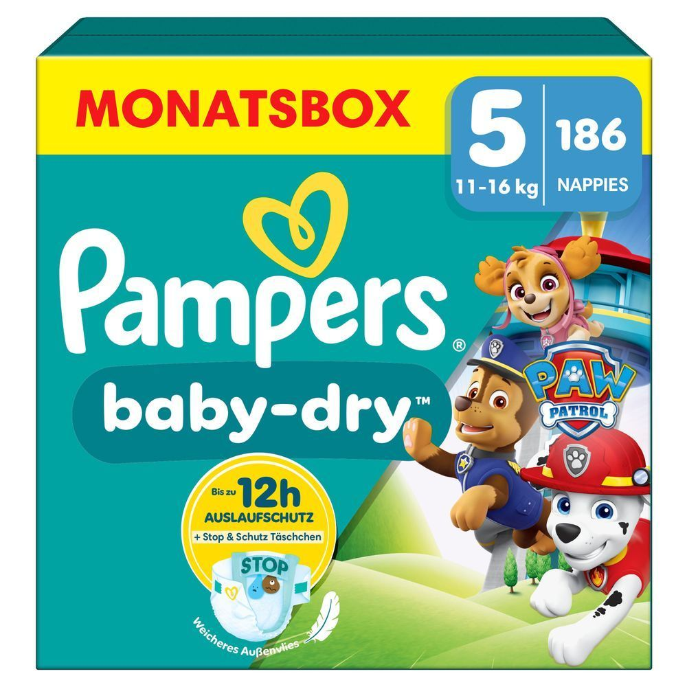 Bild: Pampers Baby-Dry Paw Patrol Edition Größe 5 