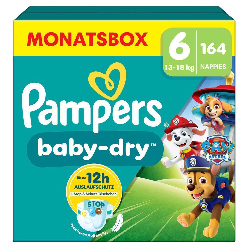 Bild: Pampers Baby-Dry Paw Patrol Edition Größe 6 