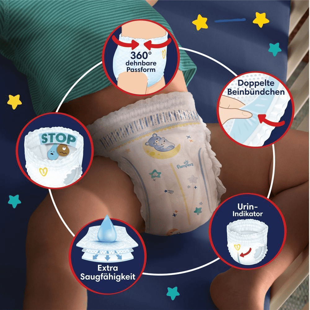 Bild: Pampers Night Pants Größe 6 