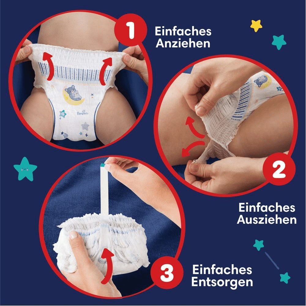 Bild: Pampers Night Pants Größe 6 