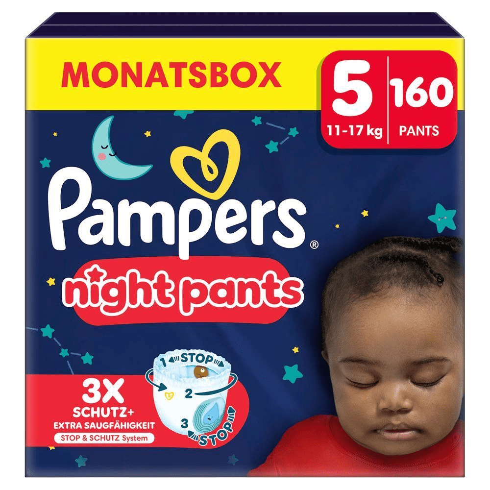 Bild: Pampers Night Pants Größe 6 