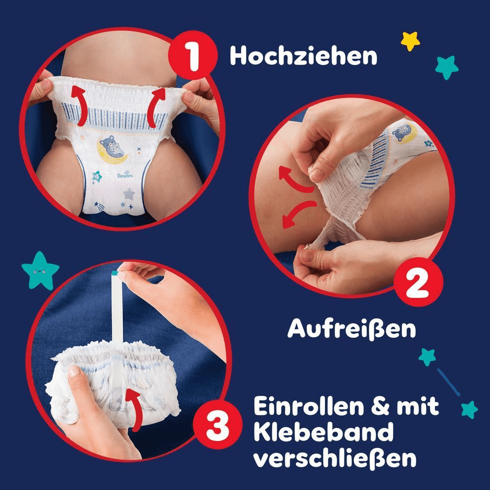 Bild: Pampers Night Pants Größe 6 