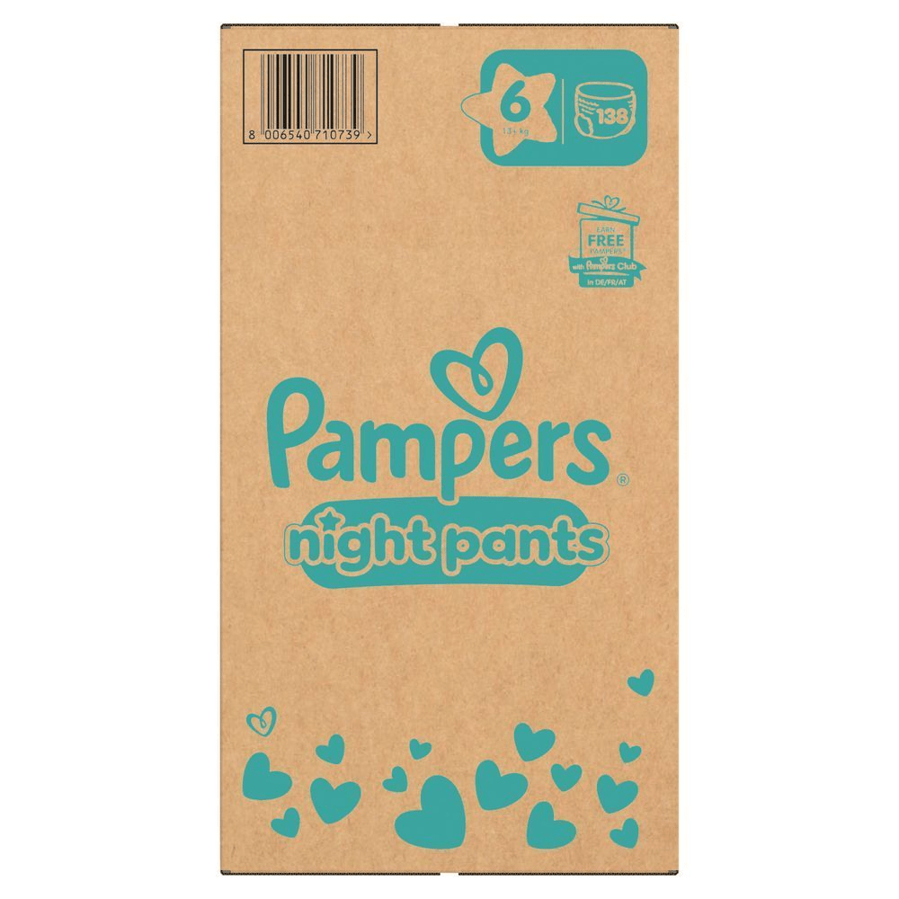 Bild: Pampers Night Pants Größe 6 