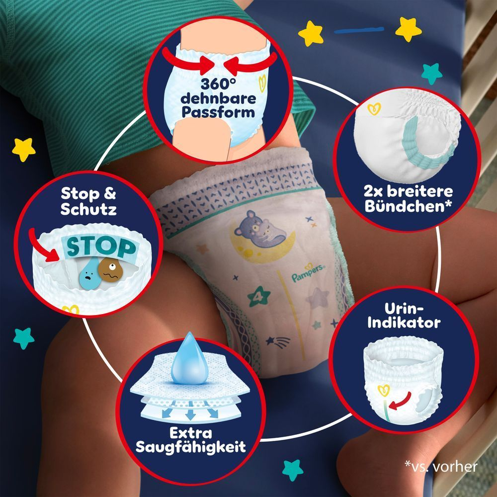 Bild: Pampers Night Pants Größe 6 