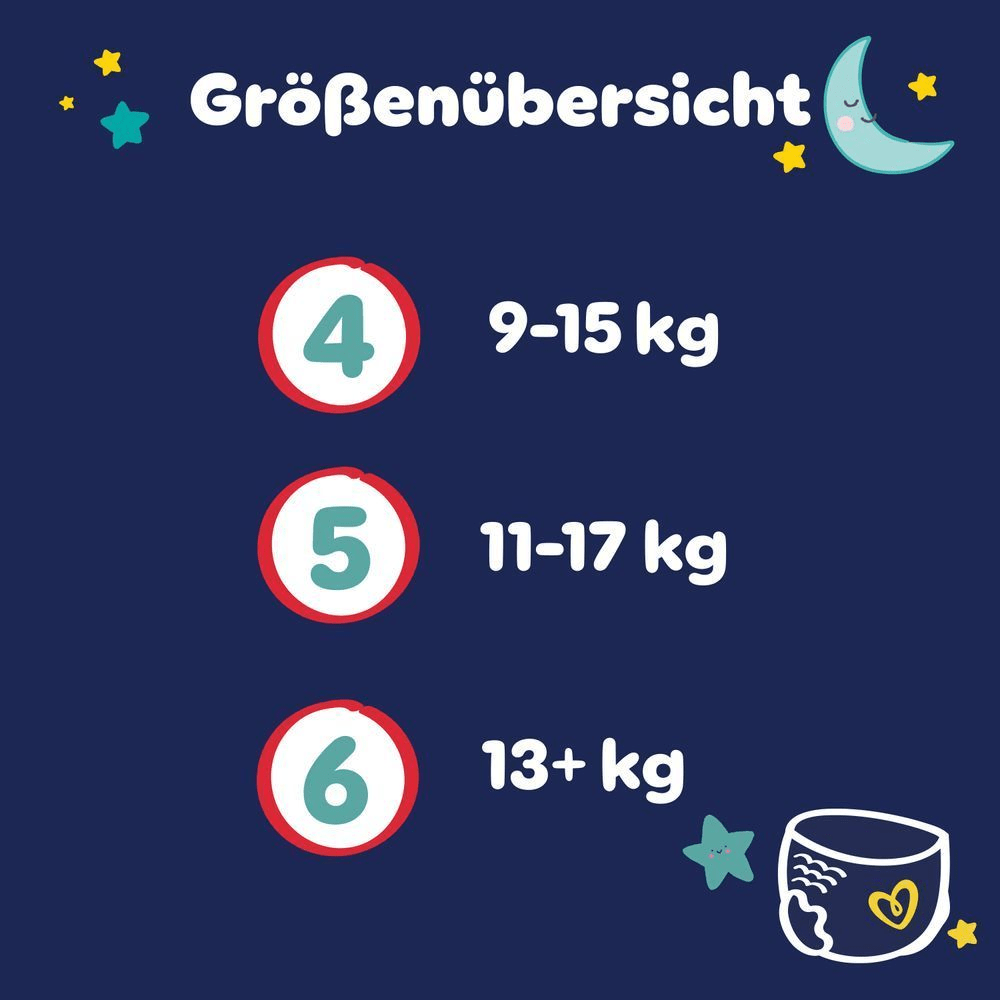 Bild: Pampers Night Pants Größe 6 