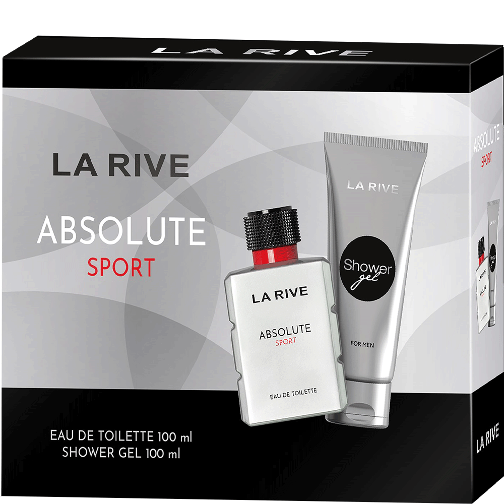 Bild: LA RIVE Absolute Sport Geschenkset Eau de Toilette 100 ml + Duschgel 100 ml 