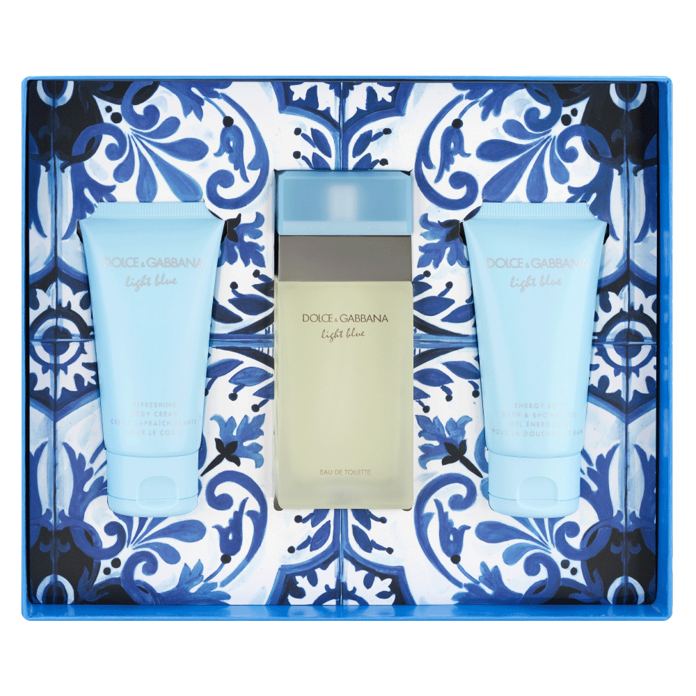 Bild: Dolce & Gabbana Light Blue Geschenkset Eau de Toilette 50 ml + Bodylotion 50 ml + Duschgel 50 ml 