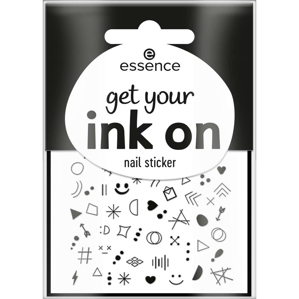 Bild: essence get your ink on nail sticker 