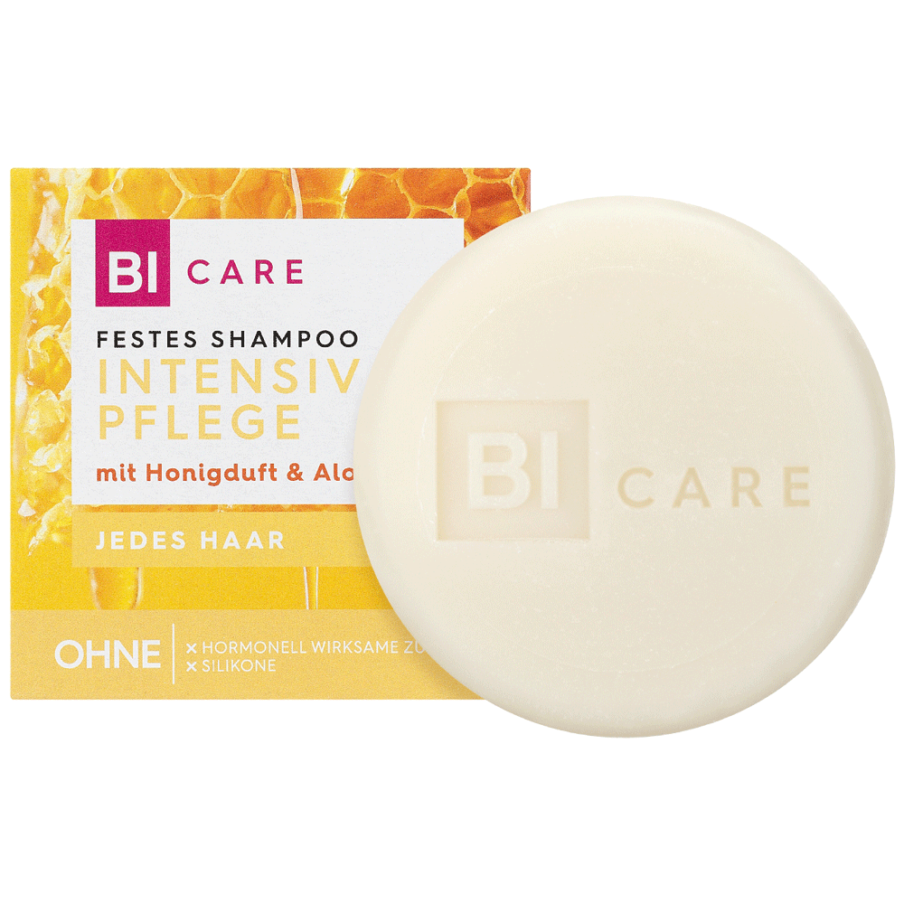 Bild: BI CARE Festes Shampoo Intensivpflege 