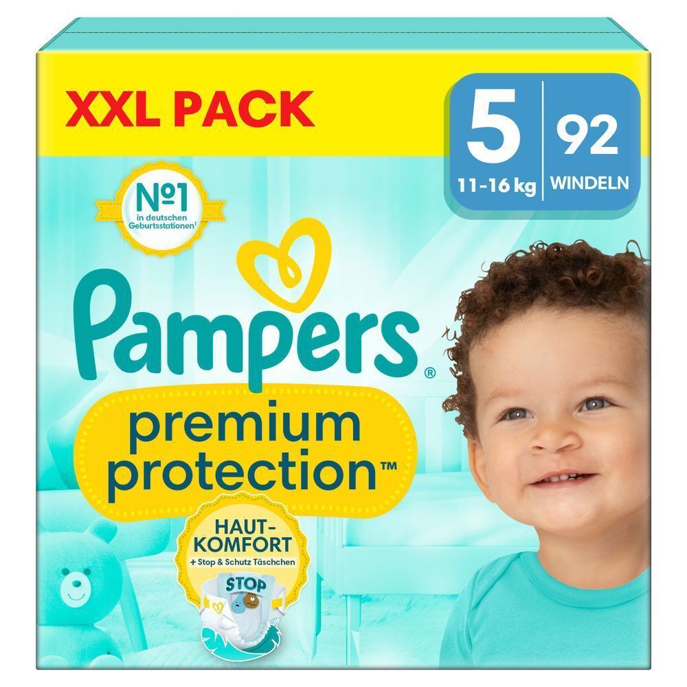 Bild: Pampers Premium Protection Größe 5, XXL PACK 