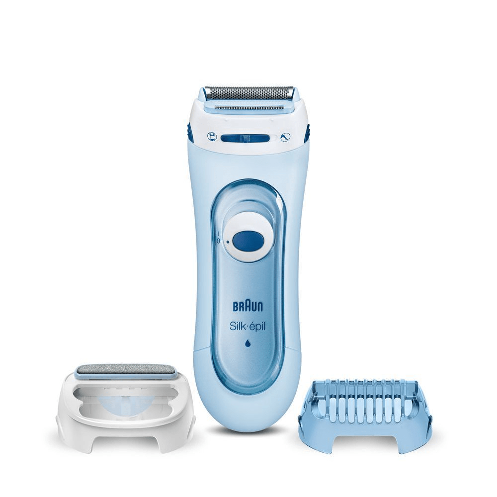 Bild: Braun Lady Shaver 5-160 – 3-In-1 Rasierer, Trimmer- Und Peeling-System, Wet&Dry 