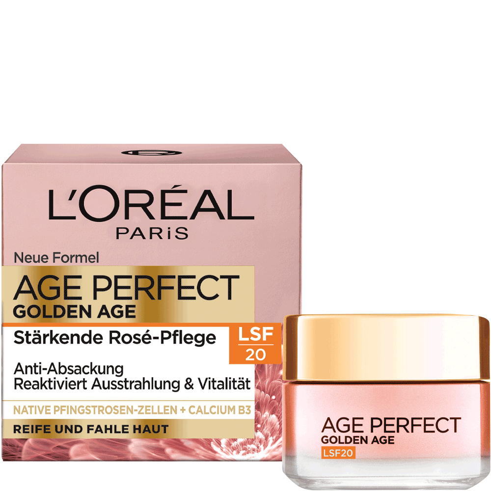 Bild: L'ORÉAL PARIS Age Perfect Golden Age Festigende Rosé-Creme 