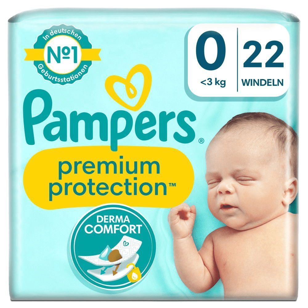 Bild: Pampers Premium Protection Größe 0, <3kg 