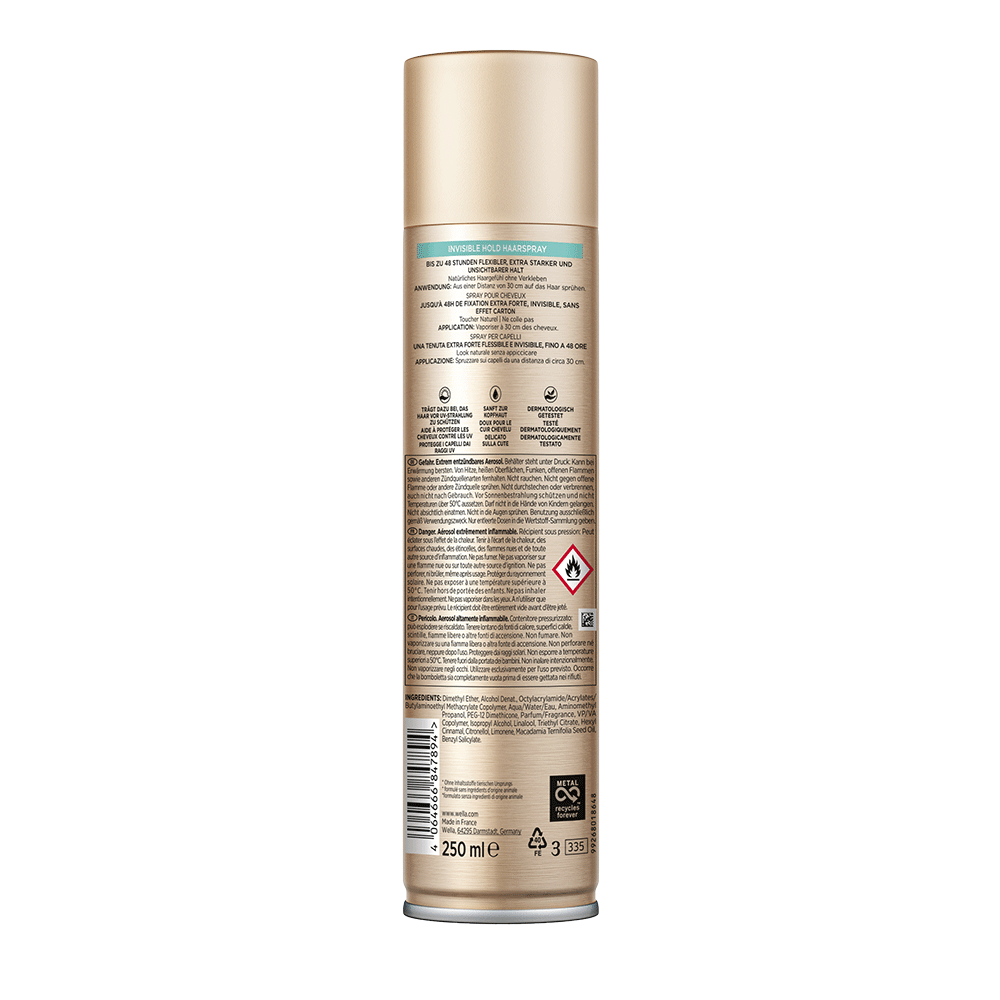 Bild: WELLA wellaflex Haarspray Invisible Hold 