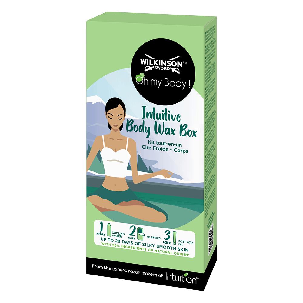 Bild: Wilkinson Intuition Oh my Body! Intuitive Body Wax Box 