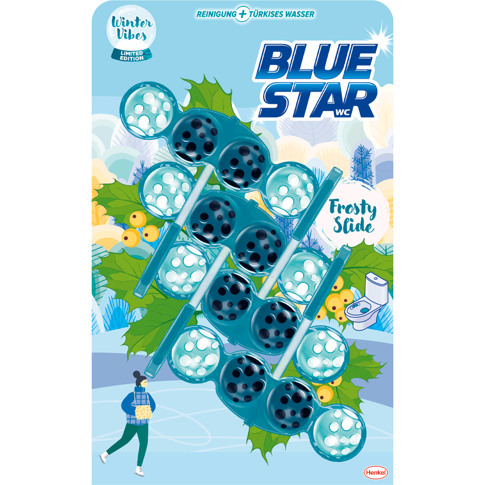 Bild: Blue Star WC-Steine Frosty Slide 