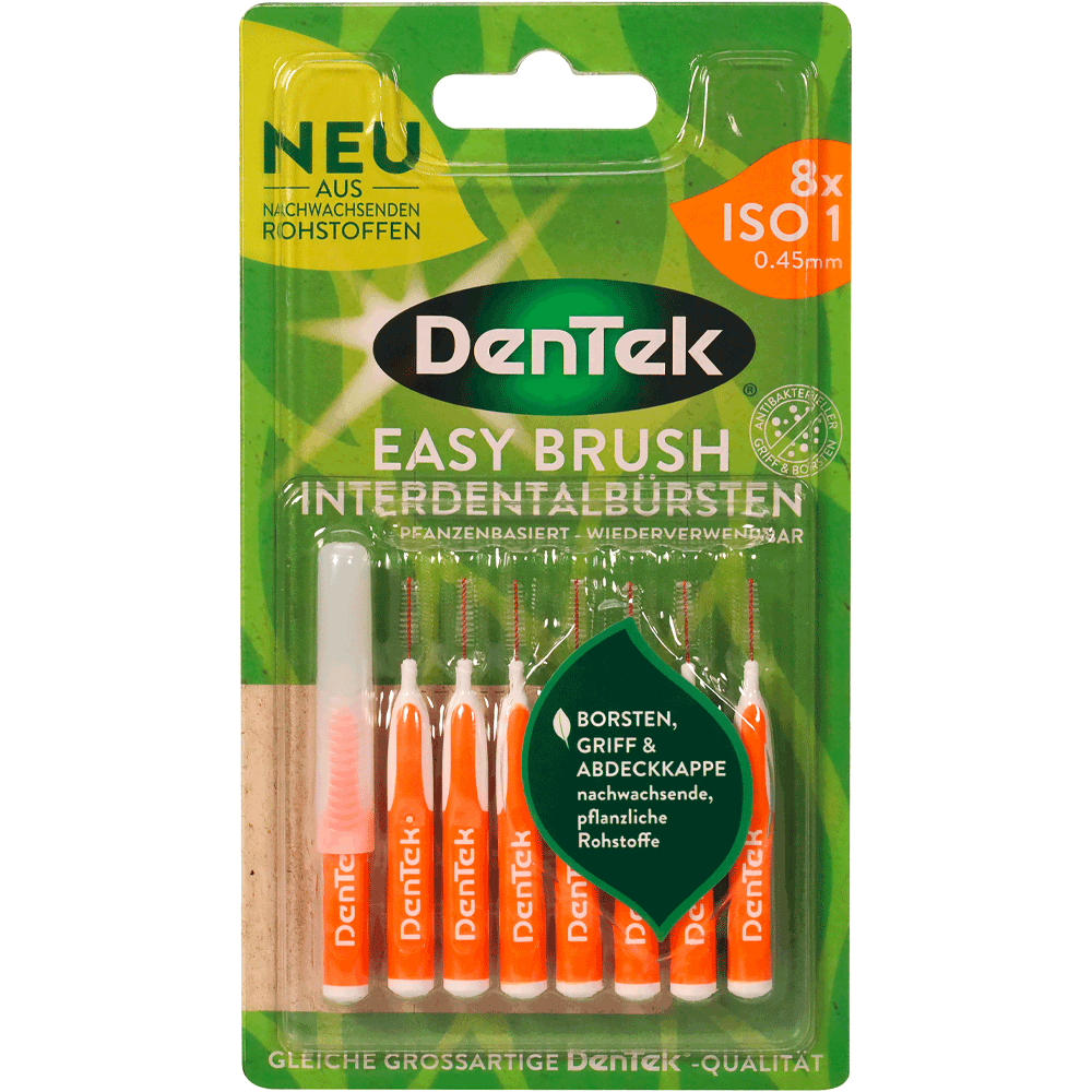 Bild: DenTek Easy Brush Interdentalbürsten ISO 1 