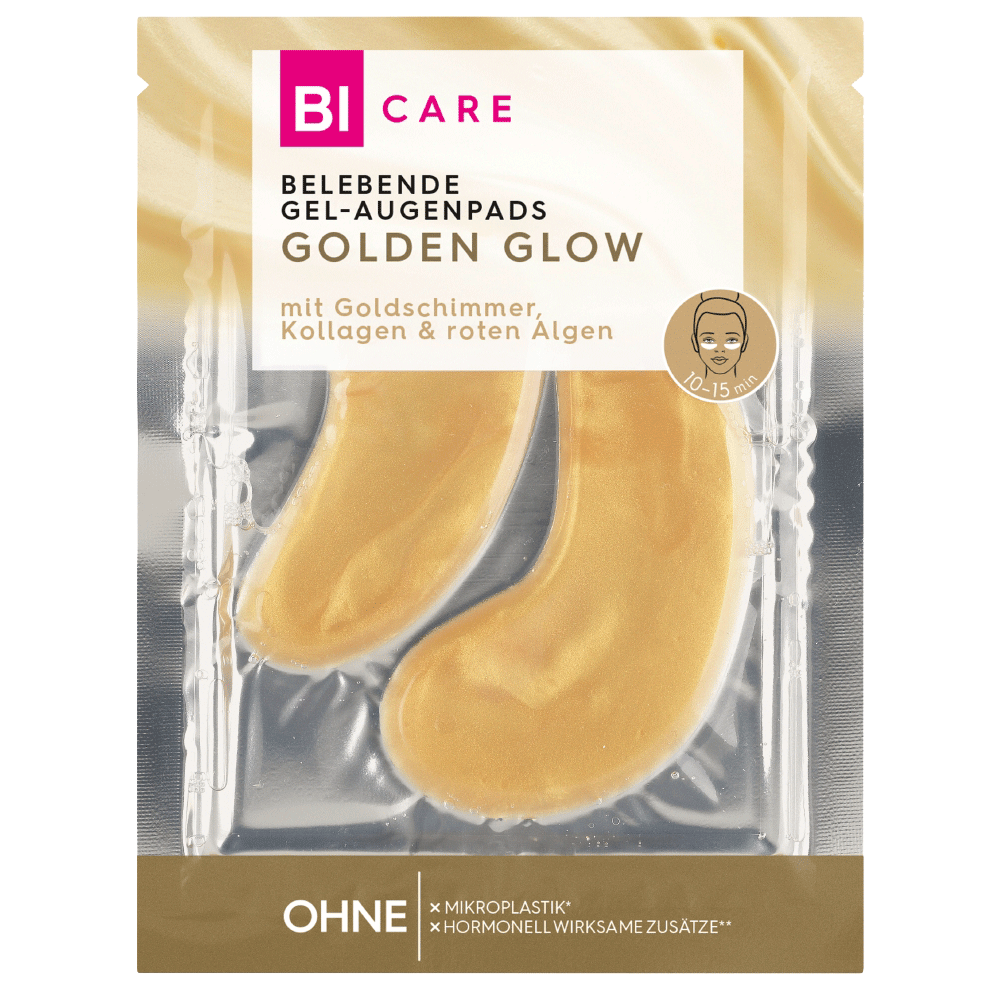 Bild: BI CARE Augenpads Golden Glow 